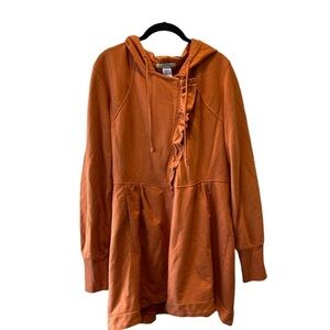 Prairie Underground Ruffle Hoodie size large